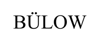 BÜLOW