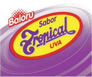 BALORU SABOR TROPICAL UVA