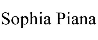 SOPHIA PIANA