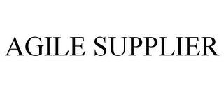 AGILE SUPPLIER