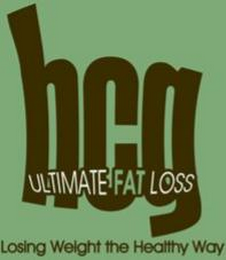 HCG ULTIMATE FAT LOSS LOSING WEIGHT THE HEALTHY WAY