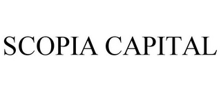 SCOPIA CAPITAL