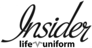 INSIDER LIFE UNIFORM