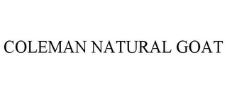 COLEMAN NATURAL GOAT