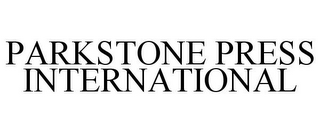 PARKSTONE PRESS INTERNATIONAL