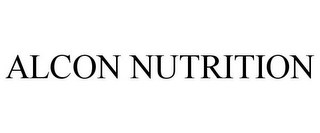 ALCON NUTRITION