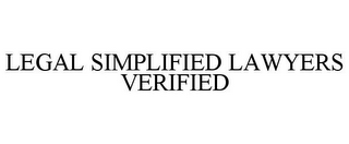 LEGAL SIMPLIFIED LAWYERS VERIFIED