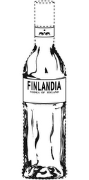 FINLANDIA, VODKA OF FINLAND