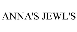 ANNA'S JEWL'S
