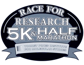 RACE FOR RESEARCH 5K& HALF MARATHON TORREY PINES INSTITUTE FOR MOLECULAR STUDIES