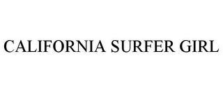 CALIFORNIA SURFER GIRL