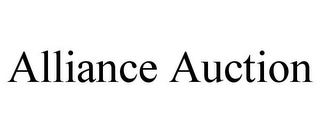 ALLIANCE AUCTION