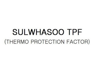 SULWHASOO TPF (THERMO PROTECTION FACTOR)