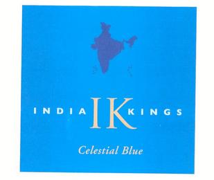 INDIA IK KINGS CELESTIAL BLUE