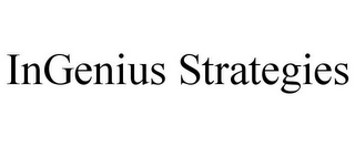 INGENIUS STRATEGIES