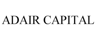 ADAIR CAPITAL