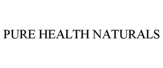 PURE HEALTH NATURALS