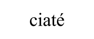 CIATÉ