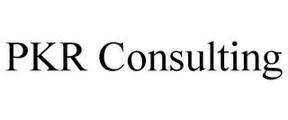 PKR CONSULTING