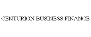 CENTURION BUSINESS FINANCE