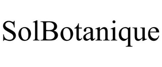 SOLBOTANIQUE