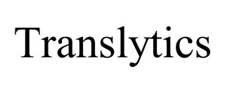 TRANSLYTICS