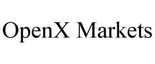 OPENX MARKETS