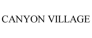 CANYON VILLAGE