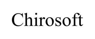 CHIROSOFT