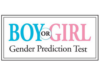 BOY OR GIRL GENDER PREDICTION TEST