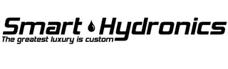 SMART HYDRONICS THE GREATEST LUXURY IS CUSTOM