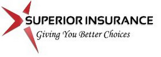 SUPERIOR INSURANCE GIVING YOU BETTER CHOICES