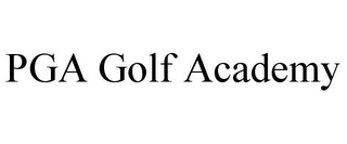 PGA GOLF ACADEMY