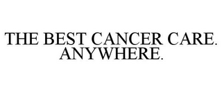 THE BEST CANCER CARE. ANYWHERE.