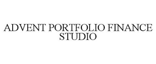 ADVENT PORTFOLIO FINANCE STUDIO