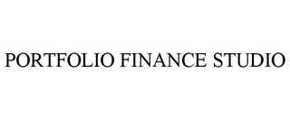 PORTFOLIO FINANCE STUDIO