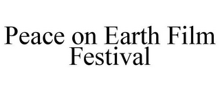 PEACE ON EARTH FILM FESTIVAL