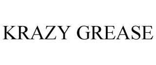 KRAZY GREASE