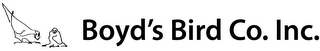 BOYD'S BIRD CO. INC.