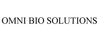 OMNI BIO SOLUTIONS