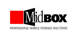 MIDBOX PROFESSIONAL MOBILE STORAGE SOLUTIONS