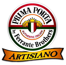 PRIMA PORTA AUTHENTIC ITALIAN BY FERRANTE BROTHERS ARTISIANO