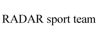 RADAR SPORT TEAM