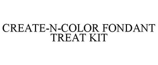 CREATE-N-COLOR FONDANT TREAT KIT