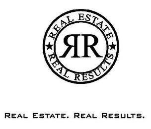 REAL ESTATE. REAL RESULTS. REAL ESTATE REAL RESULTS R R