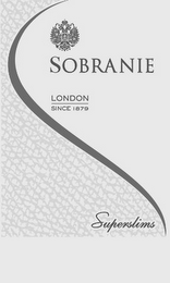 SOBRANIE LONDON SINCE 1879 SUPERSLIMS