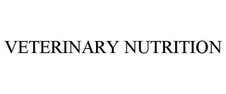 VETERINARY NUTRITION