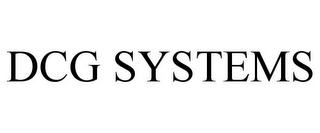 DCG SYSTEMS