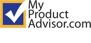 MY PRODUCT ADVISOR.COM