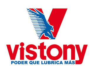 V VISTONY PODER QUE LUBRICA MÁS